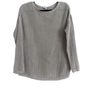 Katherine Barclay Mesh Knit‎ Crewneck Sz SP Sweater